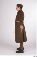  Photos Czechoslovakia Soldier in uniform 2 Czechoslovakia soldier Historical Clothing a poses army brown uniform whole body 0003.jpg